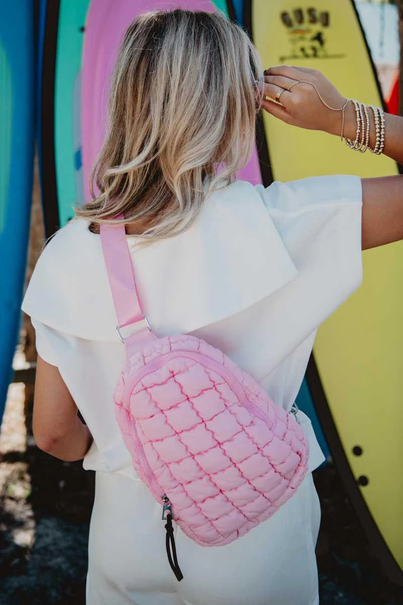 Quilted Sling bag