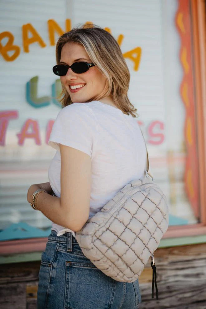 Quilted Sling bag