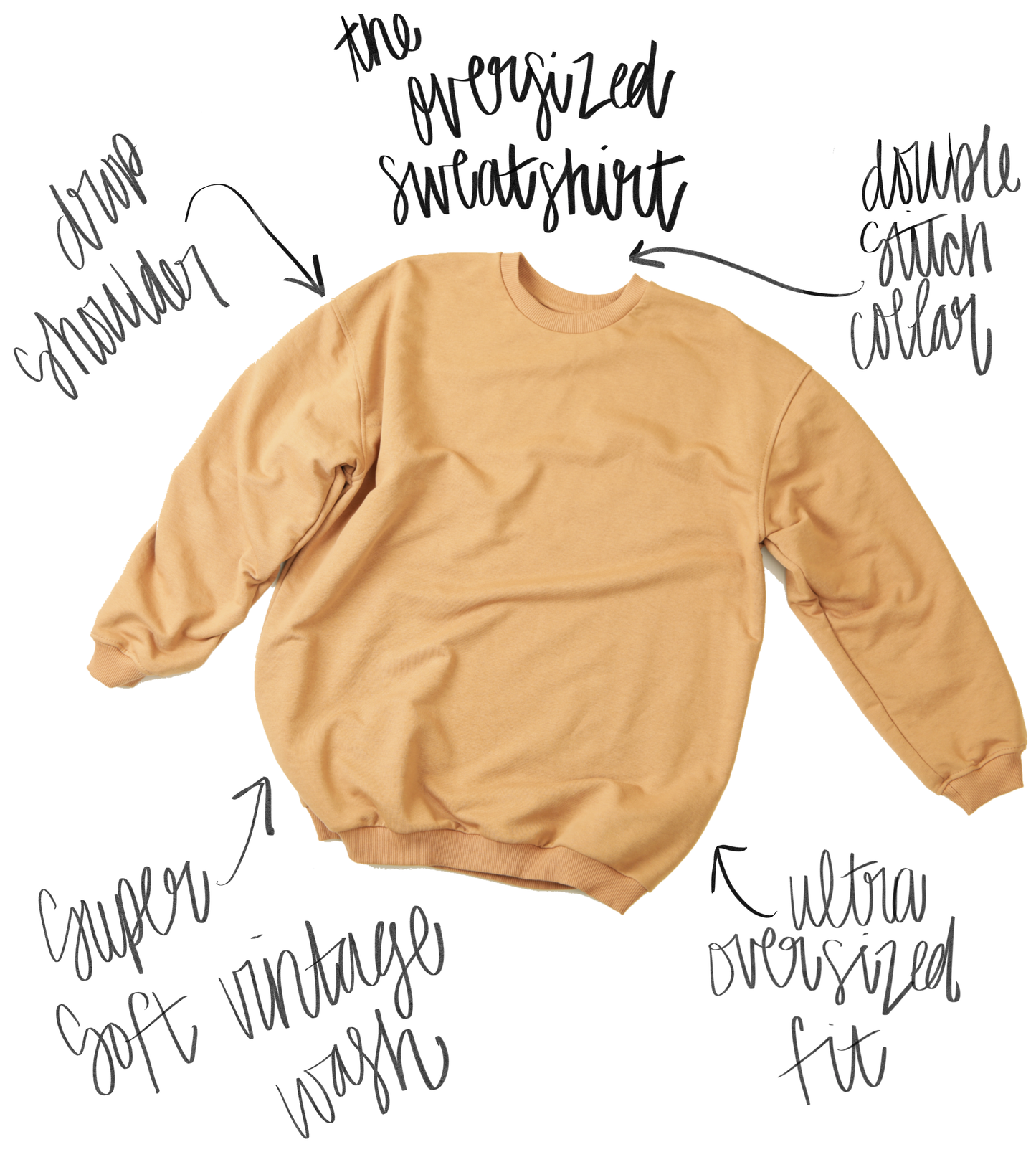 90's Tennessee VOLS Oversized Crewneck Sweatshirt